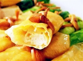 豆腐饺子