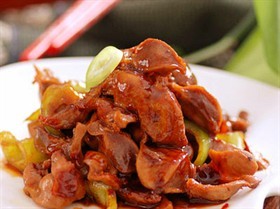 辣炒鸡胗