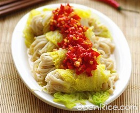 剁椒金针卷