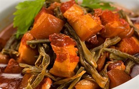 干豆角红烧肉
