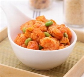 韩酱虾三丁
