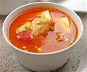 番茄豆腐汤