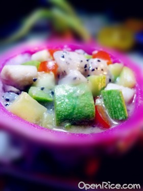 三鲜火龙果