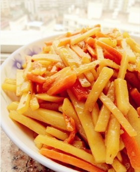 土豆胡萝卜丝
