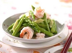 虾蓉芦笋