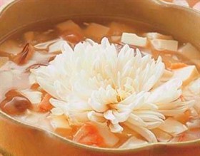 菊花鲈鱼羹
