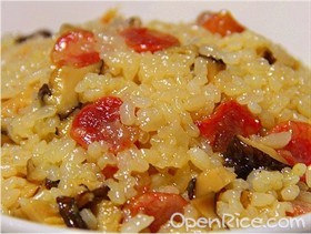香菇腊肠饭