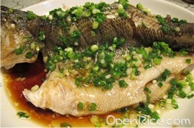 豉汁蒸鱼