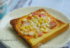 简易土司披萨