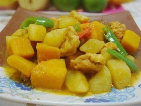 咖喱南瓜煲