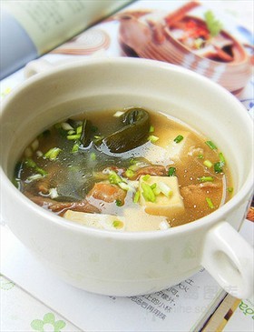海带结肉丝汤