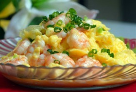 虾仁滑蛋