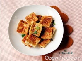 香辣铁板豆腐