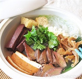 鸭血粉丝汤