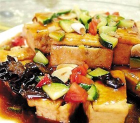 菇香烧豆腐