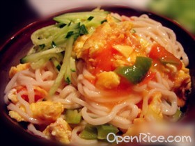 普罗旺斯大蒜西红柿面