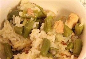 豆角蒸饭