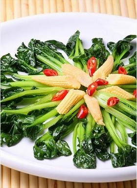 菊花玉米笋