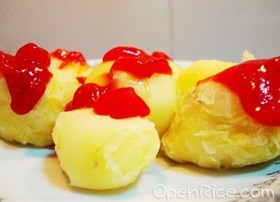 微波炉土豆