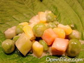 青豆色拉