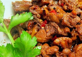 酱香鸭丁