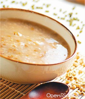 绿豆苡仁粥