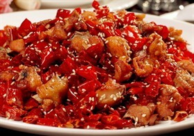 豆瓣辣子鸡