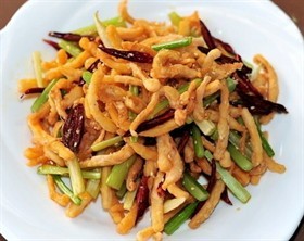 干煸鱿鱼丝
