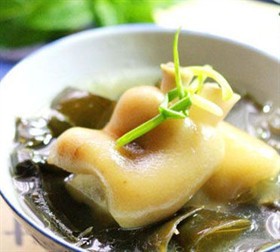 花生海带煲猪蹄