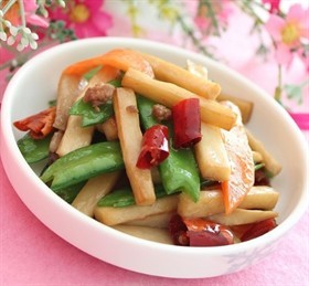 蘑菇荷兰豆