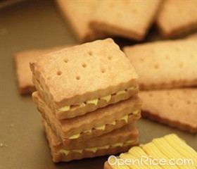 卡士达夹心饼干