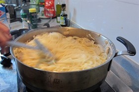 奶油芝士蘑菇意面