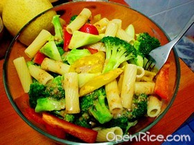 绿意通心粉