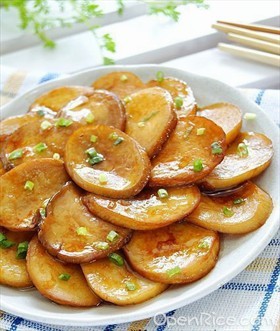 煎烧鲍菇片