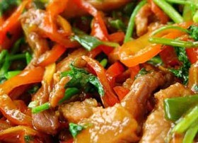 香辣肉丝