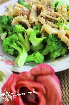 #母亲节#养生五色菜之西兰花炒土尤