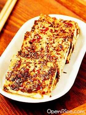 厚烤豆腐