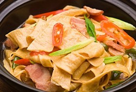 辣椒豆皮