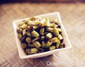 橄榄菜炒四季豆