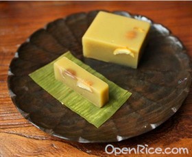 绿豆栗羊羹