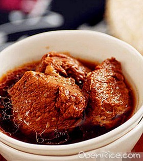 牛奶炖牛肉块