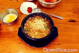 黄豆芽汤饭