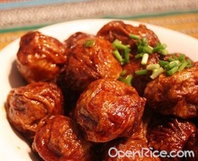 家乡味，肉酿面筋