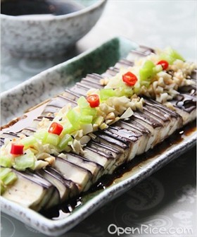 蒜香茄条