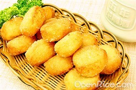 炸芝士土豆饼