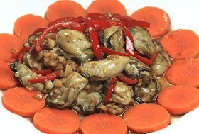 白酒蒜蓉蒸生蚝