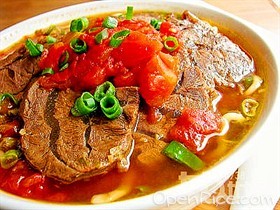 红烧番茄牛肉面