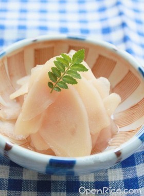 泡甜姜