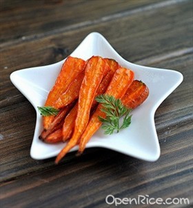 烤胡萝卜