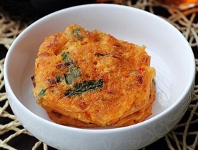 海鲜泡菜煎饼